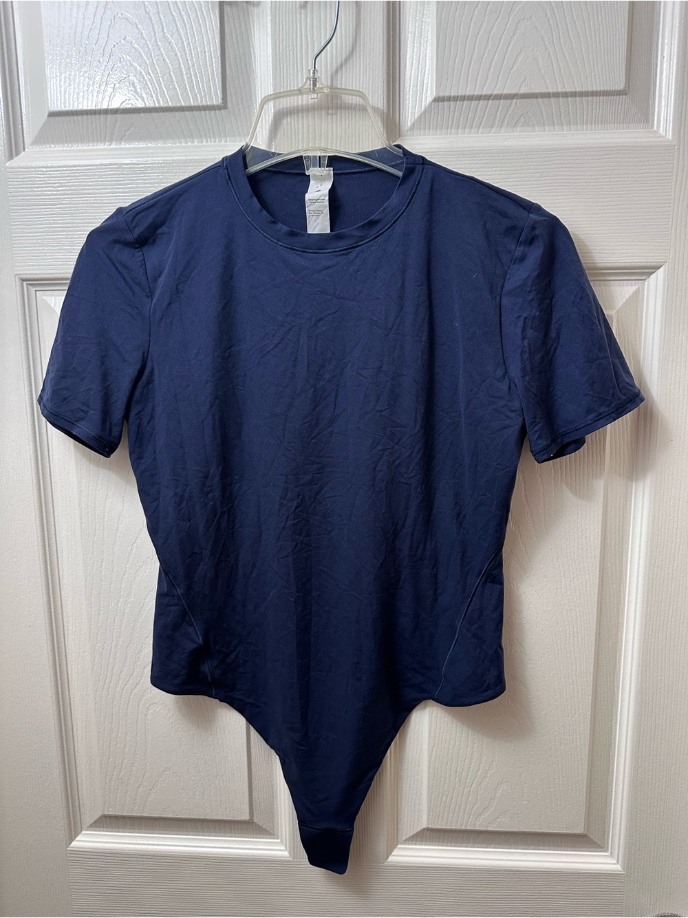 Lululemon Wundermost Ultra-Soft Nulu Short-Sleeve Crew Thong Bodysuit